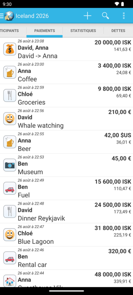 Paiements